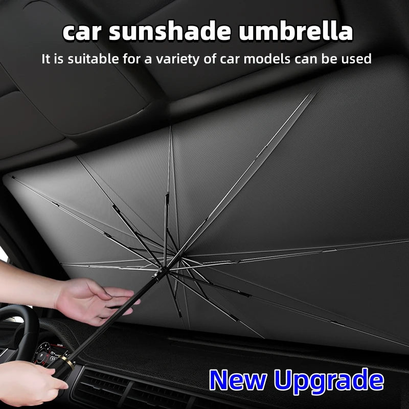 Foldable Car Sunshade Umbrella – Keep Your Car Cool
