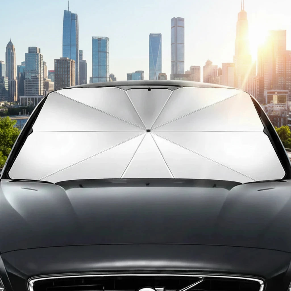 Foldable Car Sunshade Umbrella – Keep Your Car Cool
