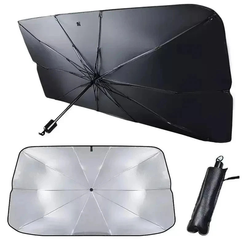 Foldable Car Sunshade Umbrella – Keep Your Car Cool